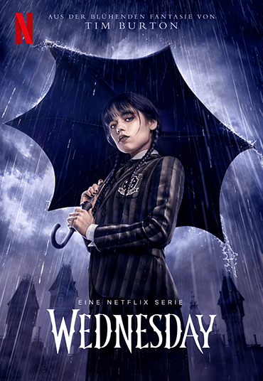 Wednesday Netflix Flmposter: Wednesday