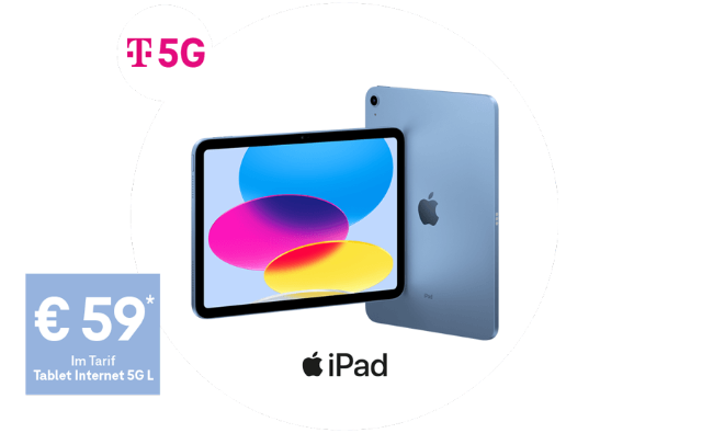 iPad iPad um €59 im Tarif Tablet Internet 5G L