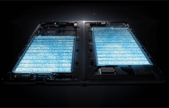 Innovatives Dual-Batterie-Design
