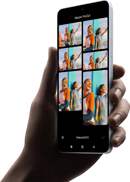 Xiaomi ProCut, Kreatives Foto Tool