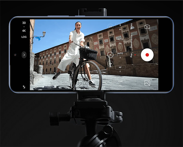 Xiaomi 13T Pro während einer Videoaufnahme