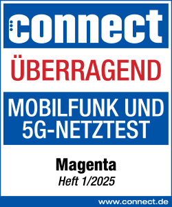Connect Testsieger - Mobilfunk und 5G Netzttest Connect Überraggend Mobilfunk und 5G Netztest